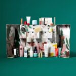 YOU Beauty Advent Calendar 2026 products, including skincare and makeup, displayed against a green background
