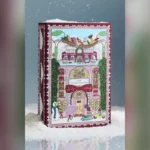 Anthropologie 24 Days of Beauty Advent Calendar 2026 box with Nephthys Foster illustrated artwork