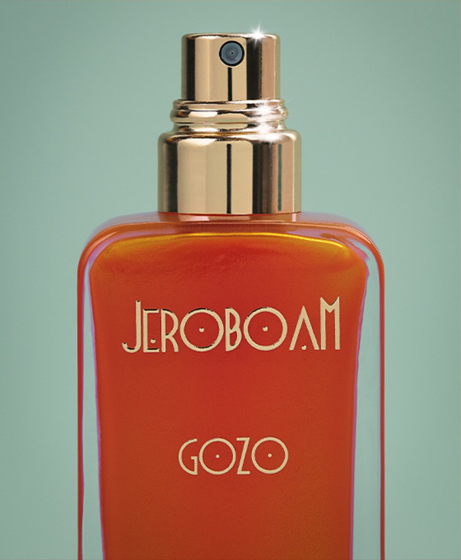 Jeroboam Gozo Extrait de Parfum bottle in amber glass, from the Harrods Fragrance Advent Calendar 2026