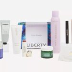 Liberty x Lisa Eldridge Founder's Kit 2026 in its Artists Bouquet print wash bag, with all eleven products shown whole in frame