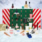 Fenwick Beauty Advent Calendar 2026 open with its numbered drawers, surrounded by the beauty products and fragrances inside